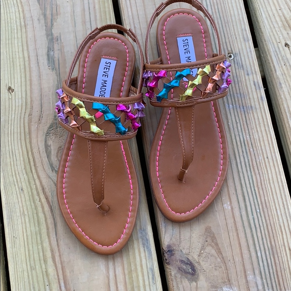 NWOT Steve Madden sandals girls size 3